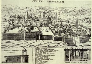 Jerusalém, 1581 de Italian School