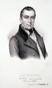 Johann Baptist Cramer (1771-1858) gravado por Richter (gravura) de Italian School