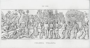 La Colonna Trajana, Coluna de Trajano de Italian School