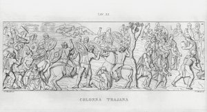 La Colonna Trajana, Coluna de Trajano de Italian School
