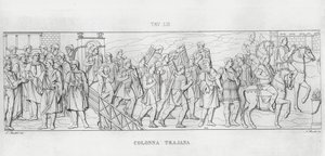 La Colonna Trajana, Coluna de Trajano de Italian School