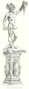 Le Persee de Benvenuto Cellini (gravura) de Italian School