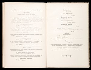 Libretto de Tosca por Giacomo Puccini, Edição Ricordi, Itália de Italian School