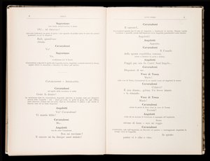 Libretto de Tosca por Giacomo Puccini, Edição Ricordi, Itália de Italian School