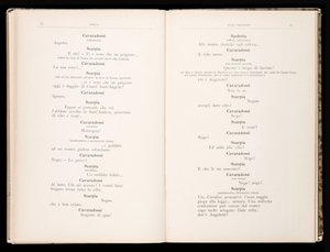 Libretto de Tosca por Giacomo Puccini, Edição Ricordi, Itália de Italian School