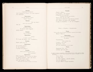 Libretto de Tosca por Giacomo Puccini, Edição Ricordi, Itália de Italian School