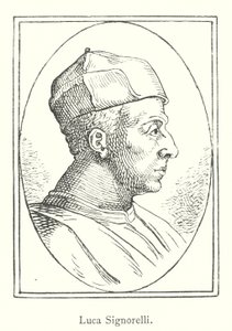 Luca Signorelli (gravura) de Italian School