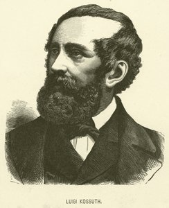 Luigi Kossuth (gravura) de Italian School