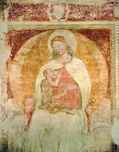 Madonna e criança de Italian School