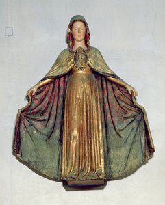 Madonna of Mercy (madeira pintada)