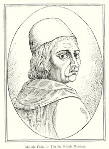 Marcile Ficin, Tire du British Museum (gravura) de Italian School