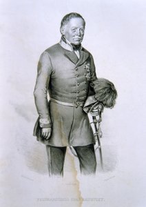 Maresciallo Radetzky Graff, ilustração da história da Itália de Italian School
