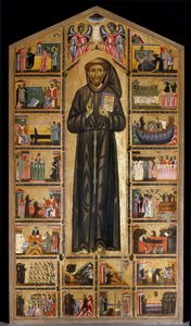 Mestre (Maestro) del San Francesco Bardi. Escola florentina da primeira metade do século XIII. Altar de San Francesco d