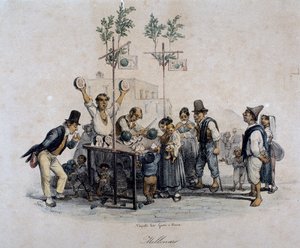 Melon seller, Itália de Italian School