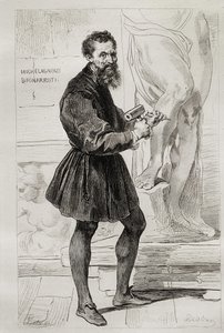 Escultor Michelangelo Buonarroti de Italian School