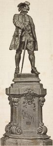 Monumento a Carlo Goldoni (1707-1793) por Antonio dal Zotto, revelado em 20 de dezembro de Italian School