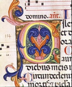 Sra. 559 f.206v Historiated 