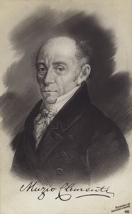 Murzo Clementi, compositor italiano, pianista, maestro, editor de música e fabricante de piano (1752-1832) de Italian School