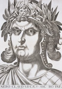 Nero (37-68 AD), 1596 de Italian School
