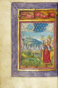 Página de um Machzor, Toscana, provavelmente Florença de Italian School
