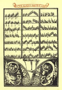 Página do Thoscanello da Música de Petro Fiorentino de Italian School