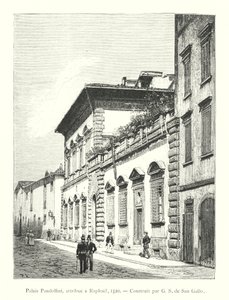 Palais Pandolfini, atribuído a Rafael de Italian School