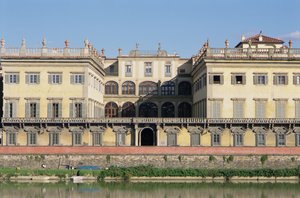 Palazzo Corsini, construído em 1650-c.1737 de Italian School