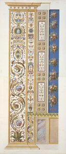 Painel do Rafael no Vaticano, de Delle Loggie por Rafael no Vaticano, gravado por Giovanni Ottaviani (c.1735-1808), publicado c.1772-77 (gravura colorida à mão) de Italian School