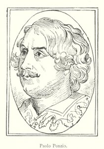 Paolo Ponzio (gravura) de Italian School