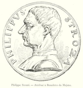 Philippe Strozzi, Attribue a Benedetto da Majano (gravura) de Italian School