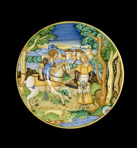 Prato com Picus e Circe de L ou Lu.Ur. de Italian School