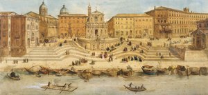 Porto de Ripetta de Italian School