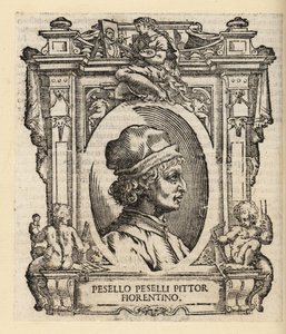 Retrato de Francesco Pesellino, pintor italiano de Florença de Italian School