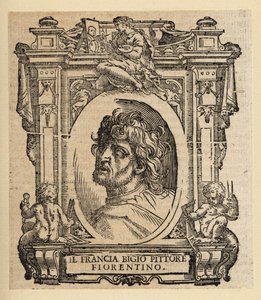 Retrato de Franciabigio, pintor italiano da Renascença Florentina de Italian School