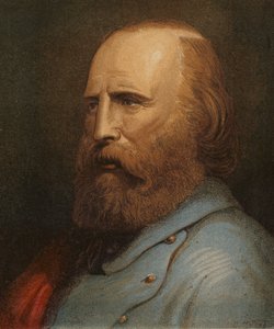 Retrato de giuseppe garibaldi