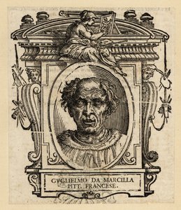 Retrato de Guillaume de Marcillat, pintor e vitralista francês, cerca de 1470-1529 de Italian School