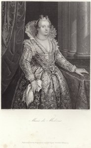 Retrato de marie de medici de Italian School
