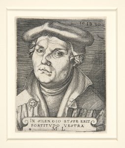 Retrato de Martinho Lutero de Italian School