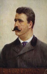 Retrato, de, ruggero, Leoncavallo de Italian School