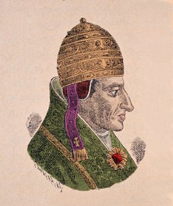 Retrato do Antipope Alexandre V (Alexander ou Alessandro) (1409-1410) de Italian School