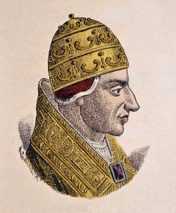 Retrato do Papa João XVII (Giovanni, Ioannes) (1003) de Italian School