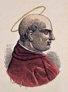 Retrato do Papa Marcelo Ier (Marcelo ou Marcello I) (308-309) de Italian School