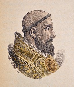 Retrato do Papa Paulo IV de Italian School