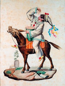 Pulcinella (Polichinelle) personagem da commedia dell
