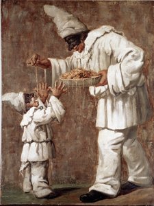 Pulcinella (polichinelle) personagem da commedia dell