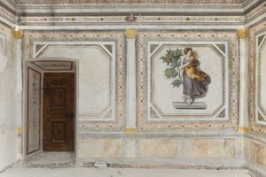 Sala da Música (fresco) de Italian School