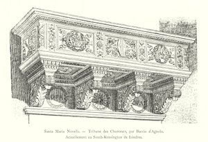 Santa Maria Novella, Tribuna dos Cantores, de Baccio d