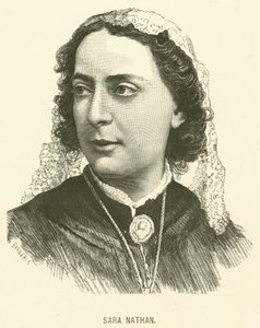 Sara Nathan (gravura) de Italian School