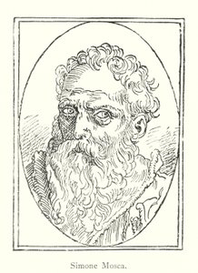 Simone Mosca (gravura) de Italian School