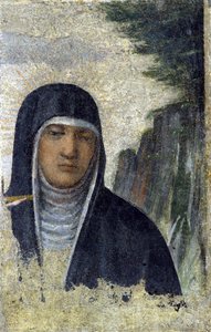 Santa Claire. Fundadora da Ordem das Clarissas (ver Assis de Italian School